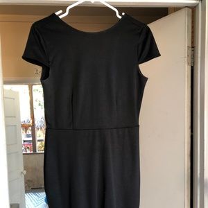 Cotton black dress